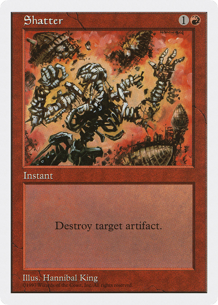 Shatter (5ED-265) [Fifth Edition] MTG Single Wizards of the Coast