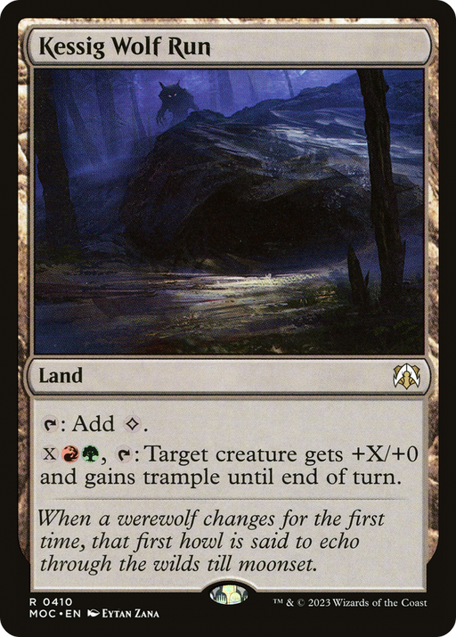 Kessig Wolf Run (MOC-410) [March of the Machine Commander] MTG Single Wizards of the Coast