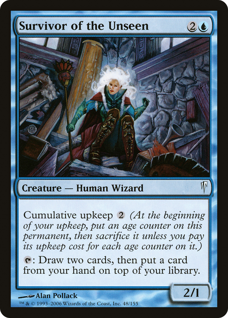 Survivor of the Unseen (CSP-048) [Coldsnap] MTG Single Wizards of the Coast