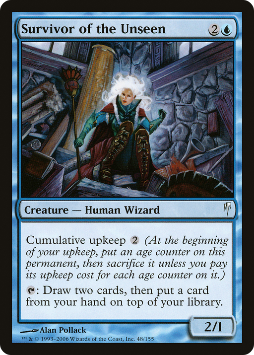 Survivor of the Unseen (CSP-048) [Coldsnap] MTG Single Wizards of the Coast