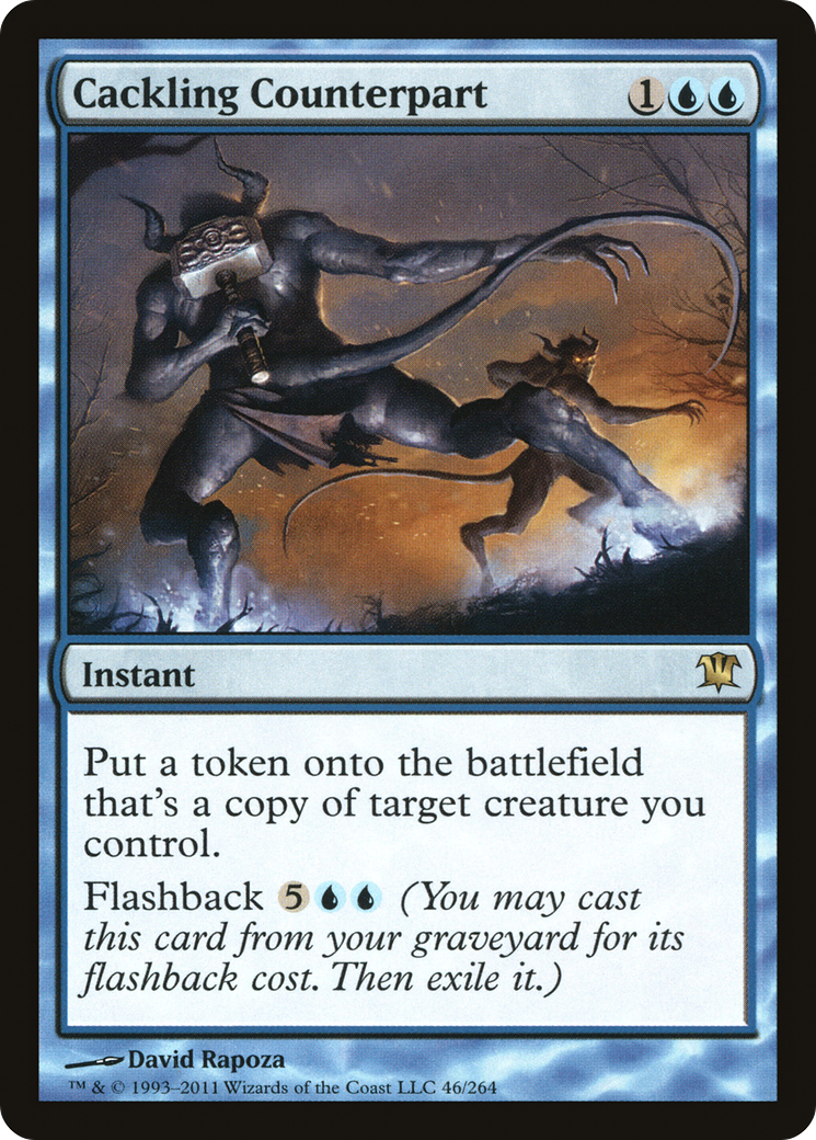 Cackling Counterpart (ISD-046) [Innistrad] Foil MTG Single Wizards of the Coast