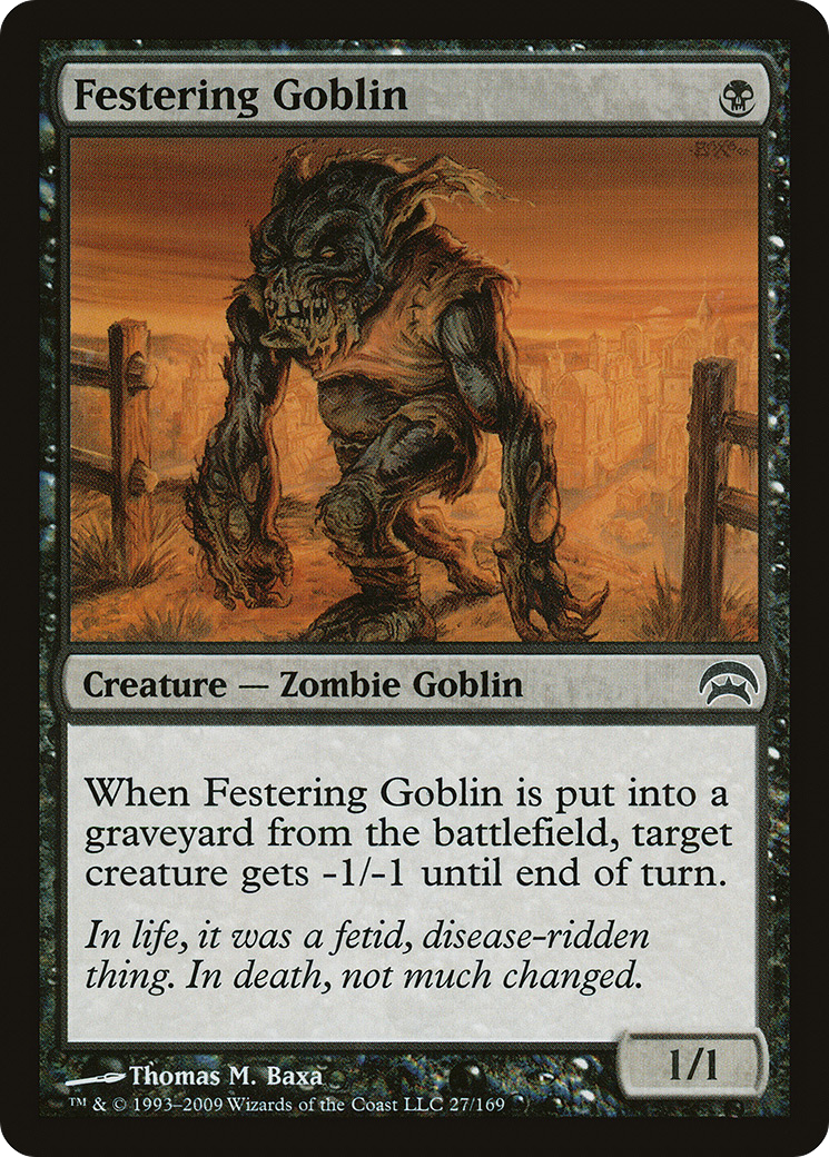 Festering Goblin (HOP-027) [Misc] Planechase MTG Single Wizards of the Coast