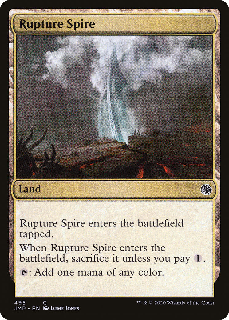 Rupture Spire (JMP-495) [Jumpstart] MTG Single Wizards of the Coast