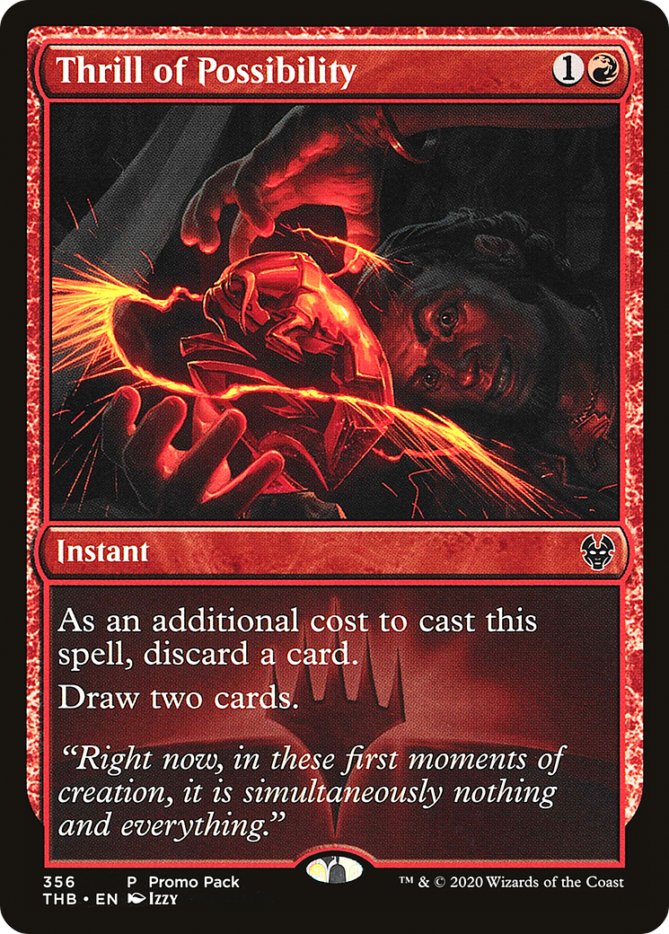Thrill of Possibility (PPTHB-356) [Theros Beyond Death] Foil MTG Single Wizards of the Coast