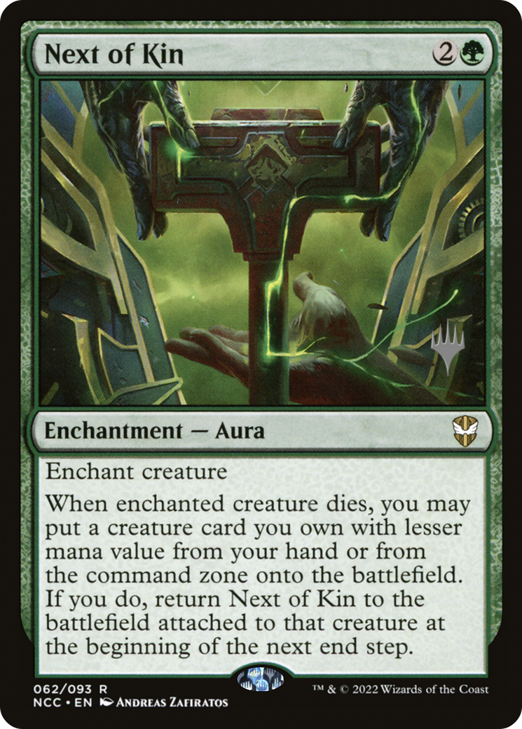 Next of Kin (PPSNC-62P) [New Capenna Commander Promos] Foil MTG Single Wizards of the Coast