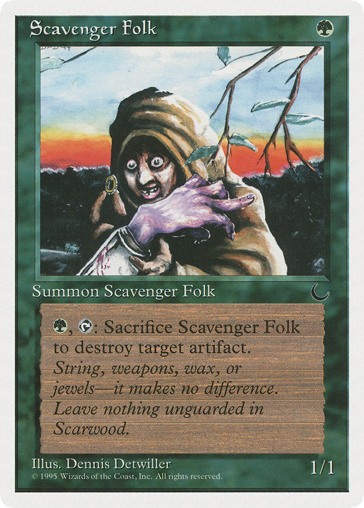 Scavenger Folk (CHR-069) [Chronicles] MTG Single Wizards of the Coast