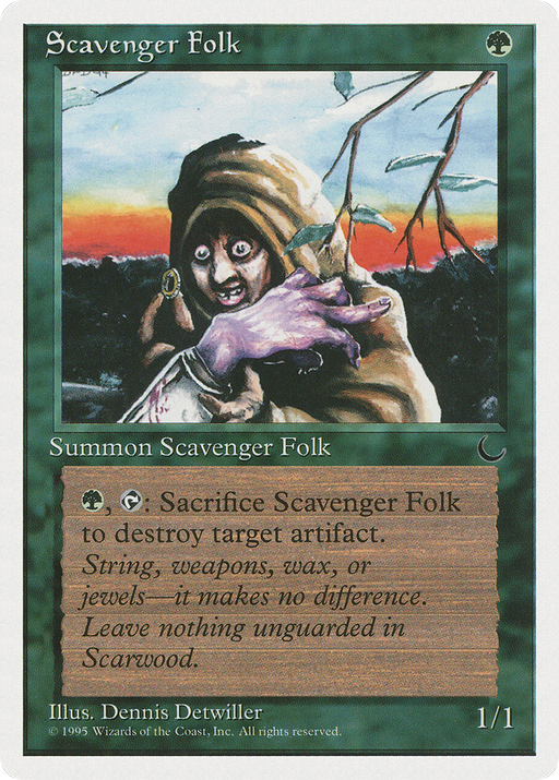 Scavenger Folk (CHR-069) [Chronicles] MTG Single Wizards of the Coast