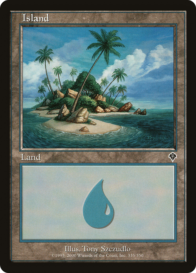 Island (335) (INV-335) [Invasion] MTG Single Wizards of the Coast