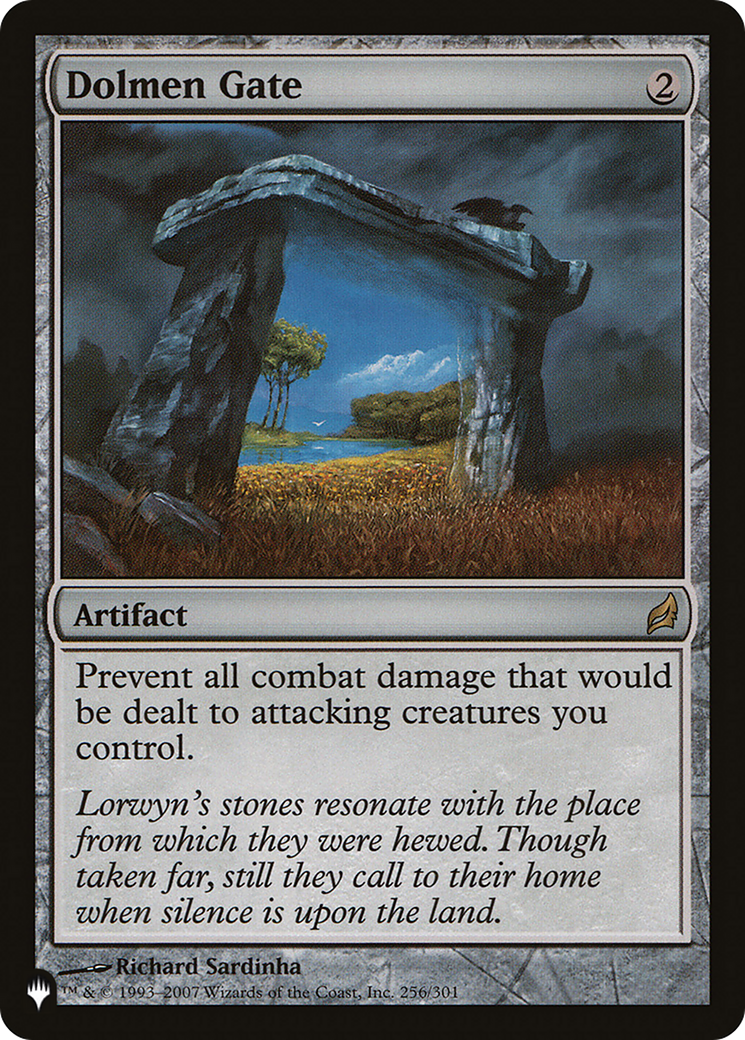 Dolmen Gate (PLST-LRW-256) [Mystery Booster] The List MTG Single Wizards of the Coast