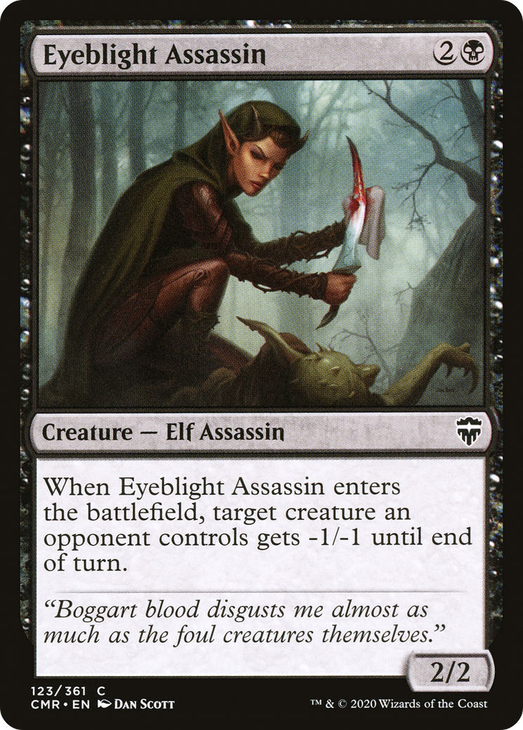 Eyeblight Assassin (CMR-123) [Commander Legends] MTG Single Wizards of the Coast