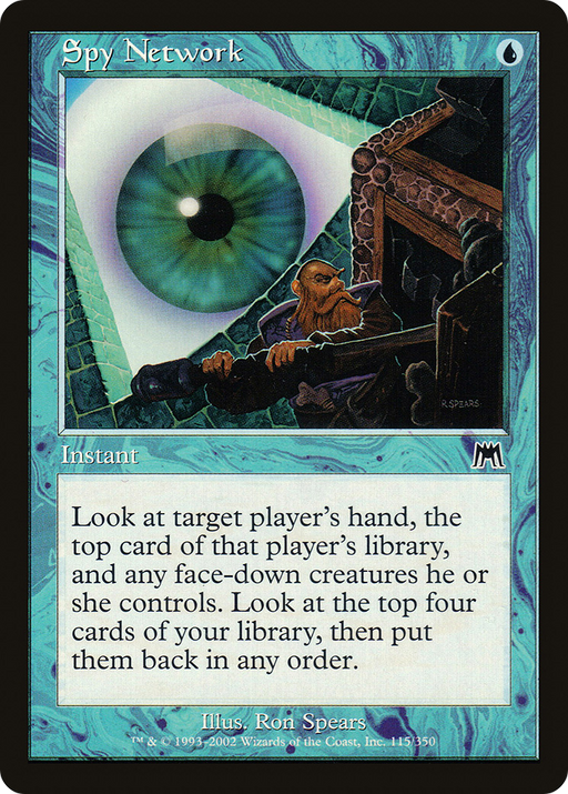 Spy Network (ONS-115) [Onslaught] Foil MTG Single Wizards of the Coast
