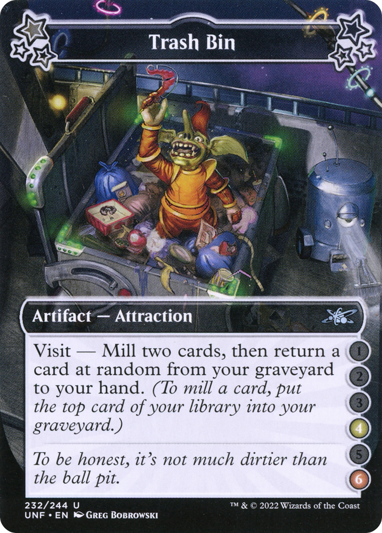 Trash Bin (UNF-232C) [Unfinity] MTG Single Wizards of the Coast