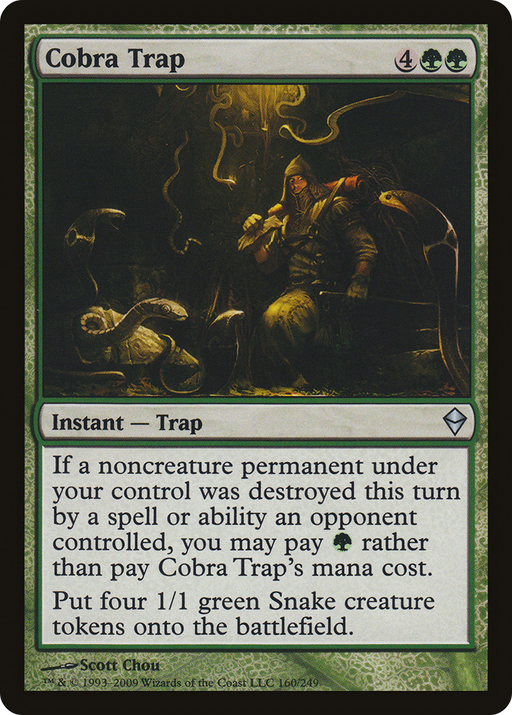Cobra Trap (ZEN-160) [Zendikar] MTG Single Wizards of the Coast