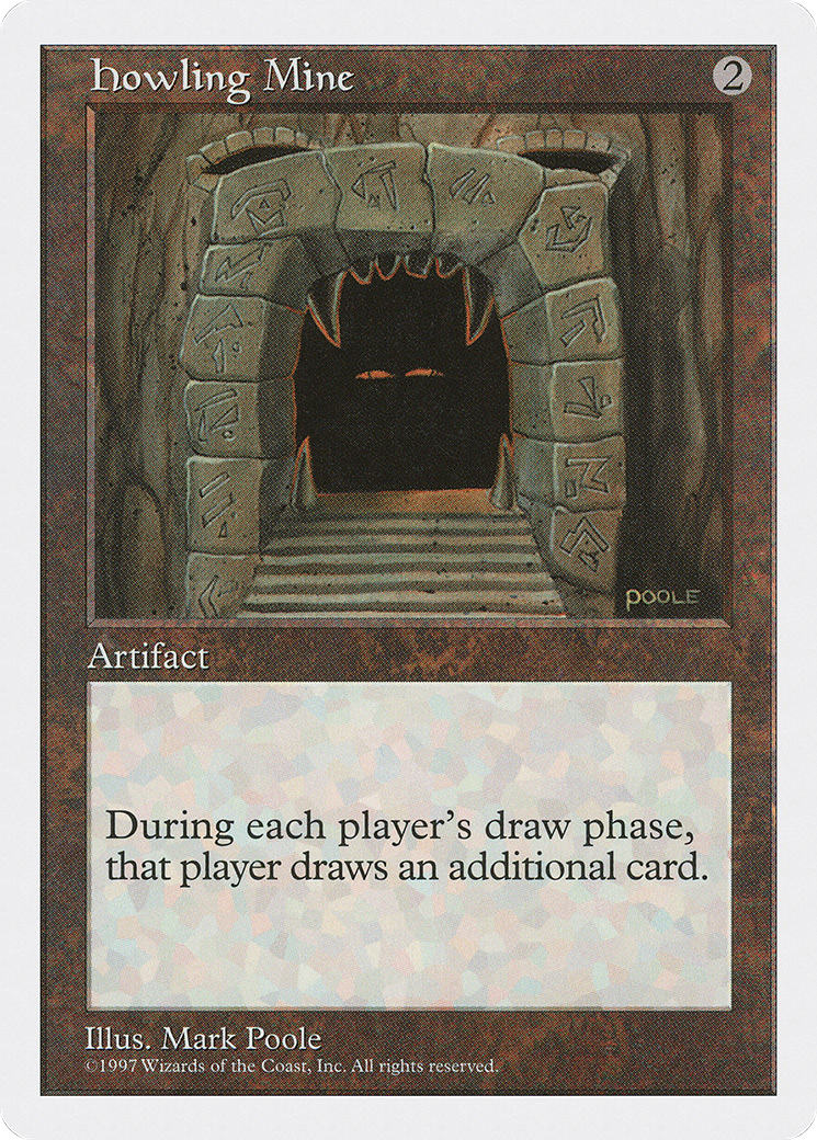 Howling Mine (5ED-) [Fifth Edition] MTG Single Wizards of the Coast