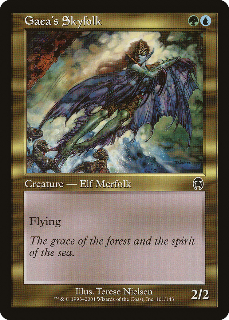Gaea's Skyfolk (APC-101) [Apocalypse] MTG Single Wizards of the Coast