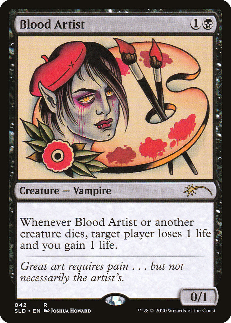 Blood Artist (SLD-042) [Secret Lair] Drop MTG Single Wizards of the Coast