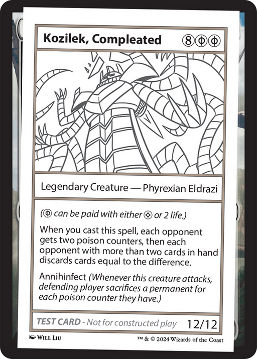 Kozilek, Compleated (MB2PC-) [Mystery Booster] Mystery Booster 2 MTG Single Wizards of the Coast