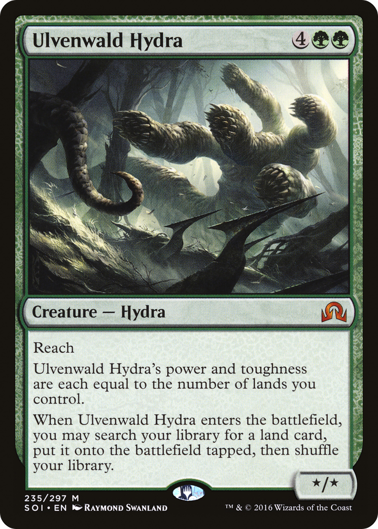 Ulvenwald Hydra (SOI-235) [Shadows over Innistrad] MTG Single Wizards of the Coast