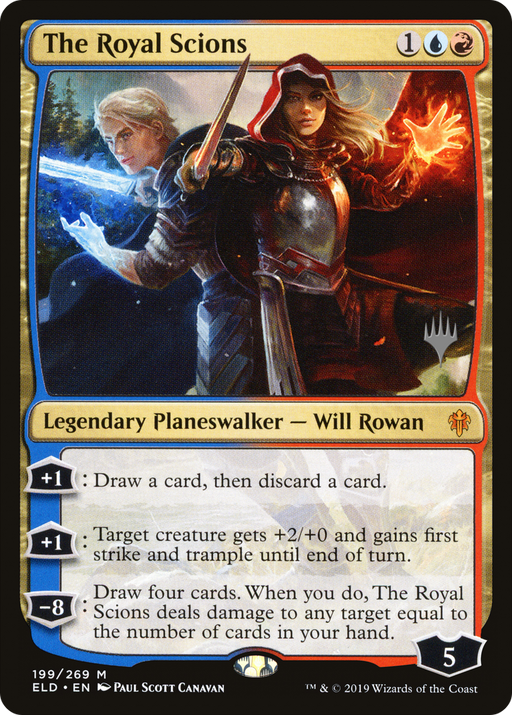 The Royal Scions (PPELD-199) [Throne of Eldraine Promos] Foil MTG Single Wizards of the Coast