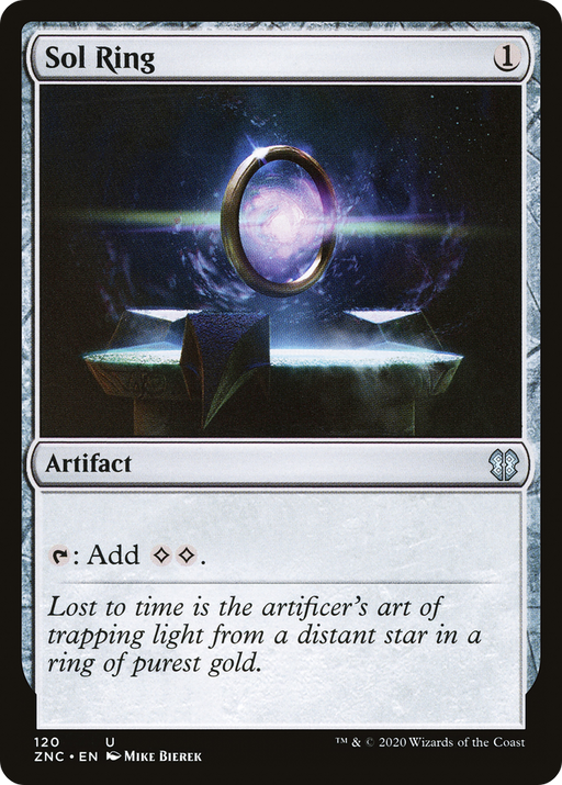 Sol Ring (ZNC-120) [Zendikar Rising Commander] MTG Single Wizards of the Coast