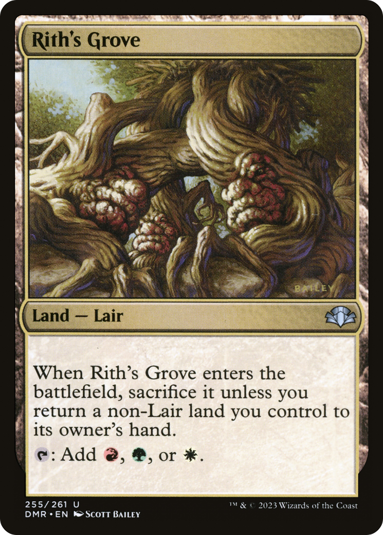 Rith's Grove (DMR-255) [Dominaria Remastered] MTG Single Wizards of the Coast