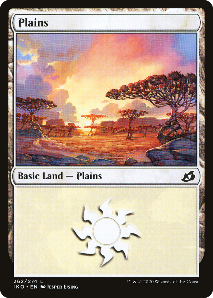 Plains (IKO-262) [Ikoria: Lair of Behemoths] MTG Single Wizards of the Coast