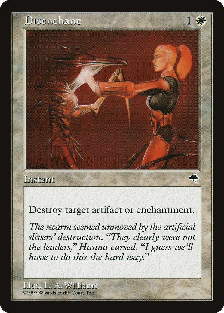 Disenchant (TMP-016) [Tempest] MTG Single Wizards of the Coast