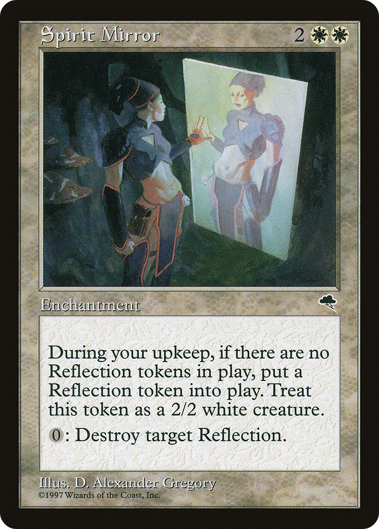 Spirit Mirror [Tempest] MTG Single Magic: The Gathering