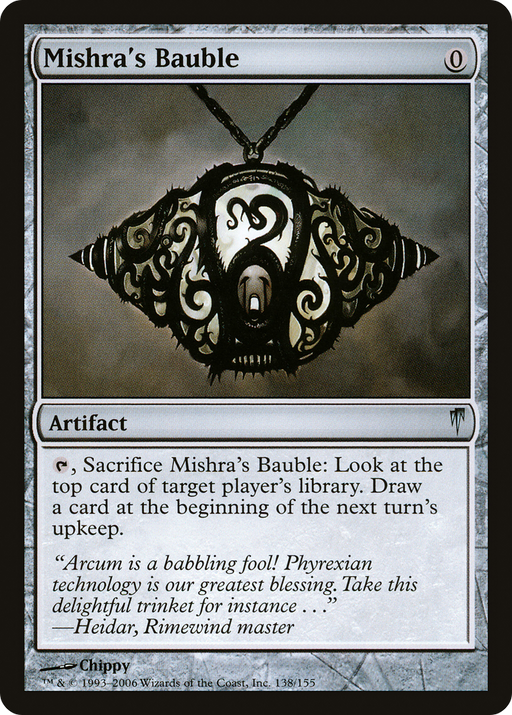 Mishra's Bauble (CSP-138) [Coldsnap] MTG Single Wizards of the Coast