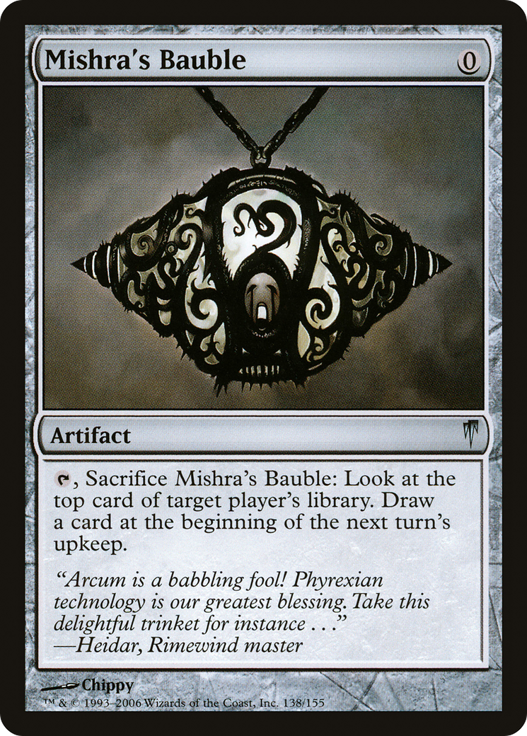Mishra's Bauble (CSP-138) [Coldsnap] Foil MTG Single Wizards of the Coast