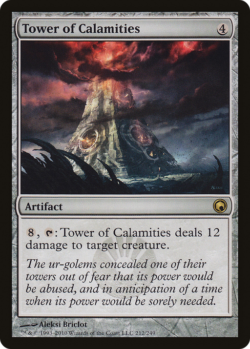 Tower of Calamities (SOM-212) [Scars of Mirrodin] MTG Single Wizards of the Coast