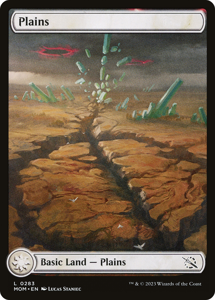 Plains (0283) (MOM-283) [March of the Machine] Foil MTG Single Wizards of the Coast