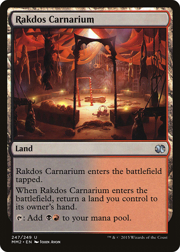 Rakdos Carnarium (MM2-247) [Modern Masters 2015] MTG Single Modern Masters 2015