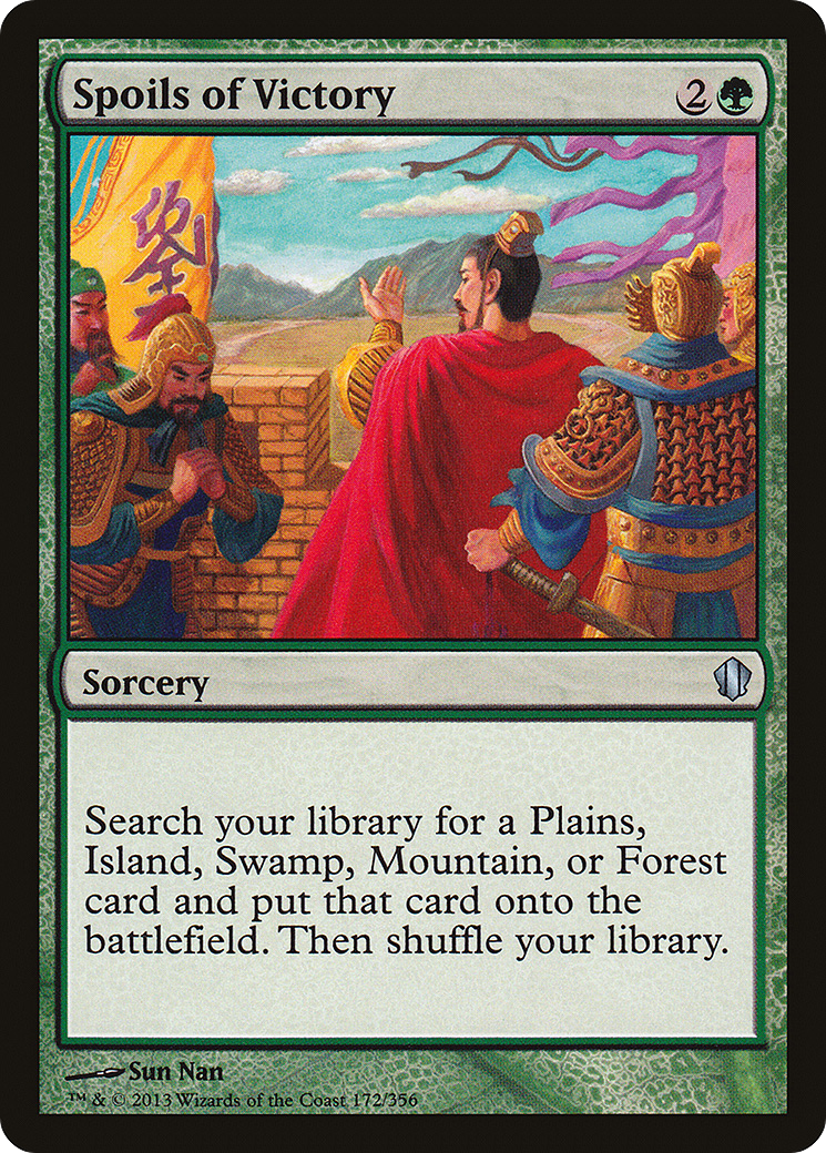 Spoils of Victory (C13-172) [Commander 2013] MTG Single Wizards of the Coast