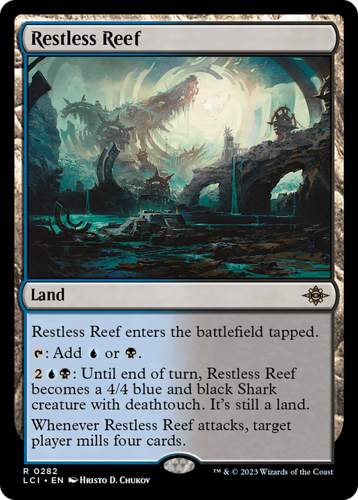 Restless Reef (LCI-282) [The Lost Caverns of Ixalan] MTG Single Wizards of the Coast