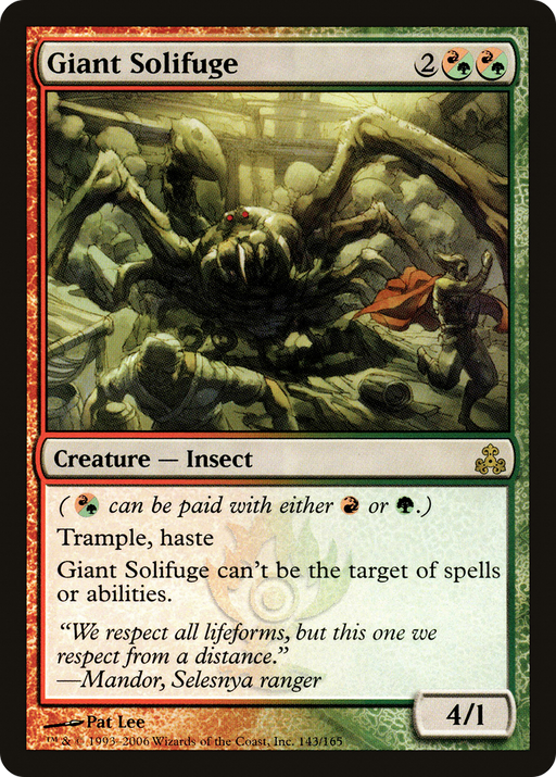 Giant Solifuge (GPT-143) [Guildpact] MTG Single Wizards of the Coast