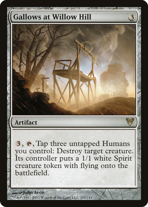 Gallows at Willow Hill (AVR-215) [Avacyn Restored] Foil MTG Single Wizards of the Coast