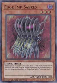 Edge Imp Sabres [LART-EN015] Ultra Rare Yugioh Single Yu-Gi-Oh!   