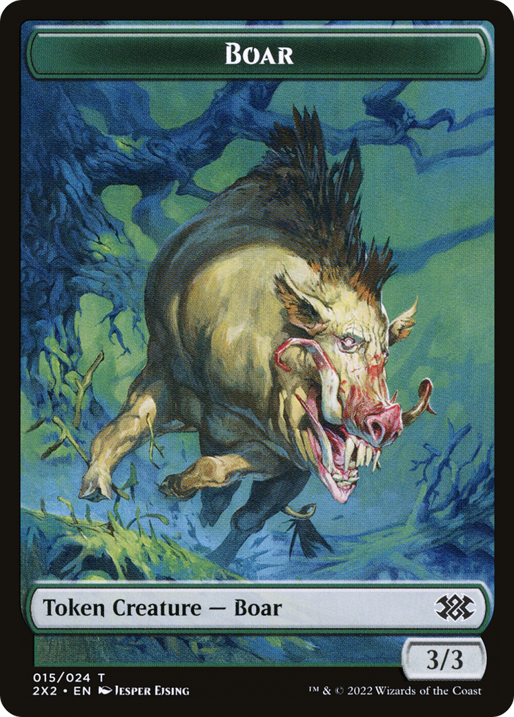 Boar (T2X2-015) [Tokens] Double Masters 2022 Tokens MTG Single Wizards of the Coast