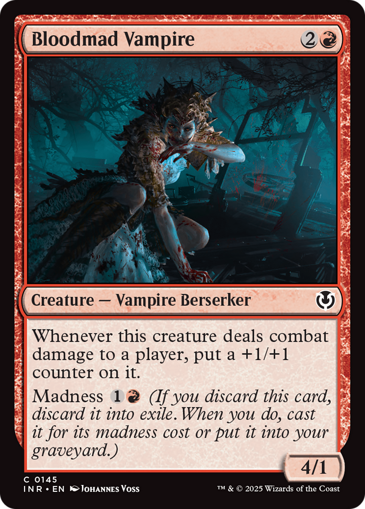 Bloodmad Vampire (INR-145) [Innistrad Remastered] MTG Single Wizards of the Coast