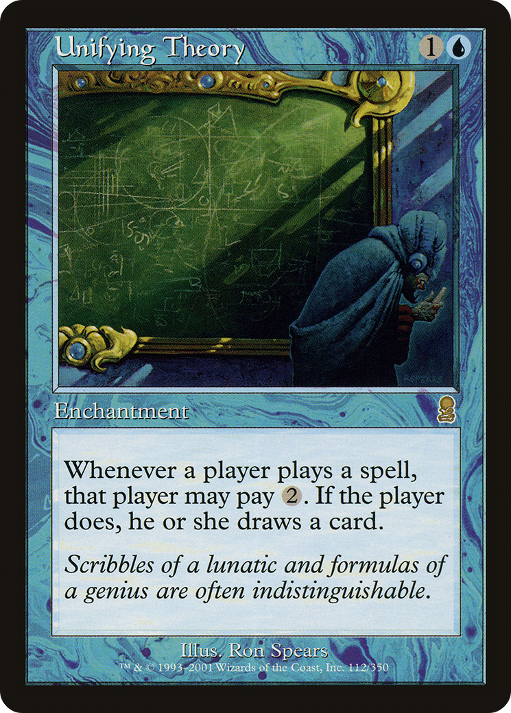 Unifying Theory (ODY-112) [Odyssey] MTG Single Wizards of the Coast