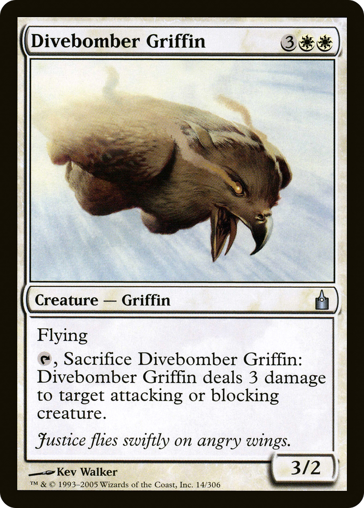 Divebomber Griffin (RAV-014) [Ravnica: City of Guilds] Foil MTG Single Wizards of the Coast