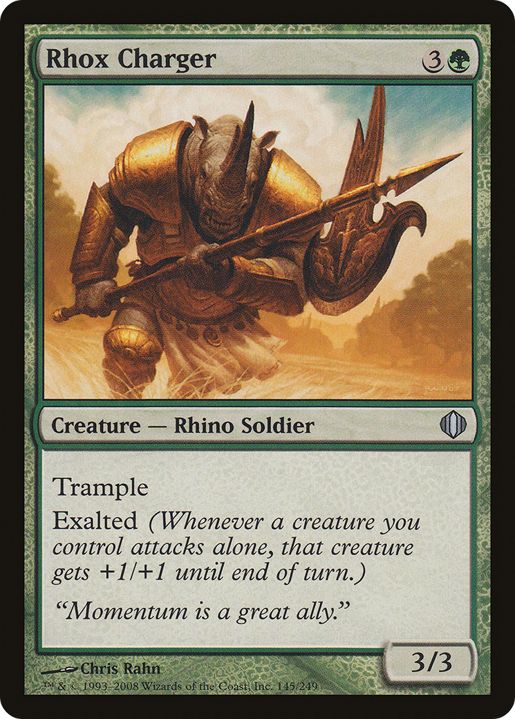 Rhox Charger (ALA-145) [Shards of Alara] MTG Single Wizards of the Coast