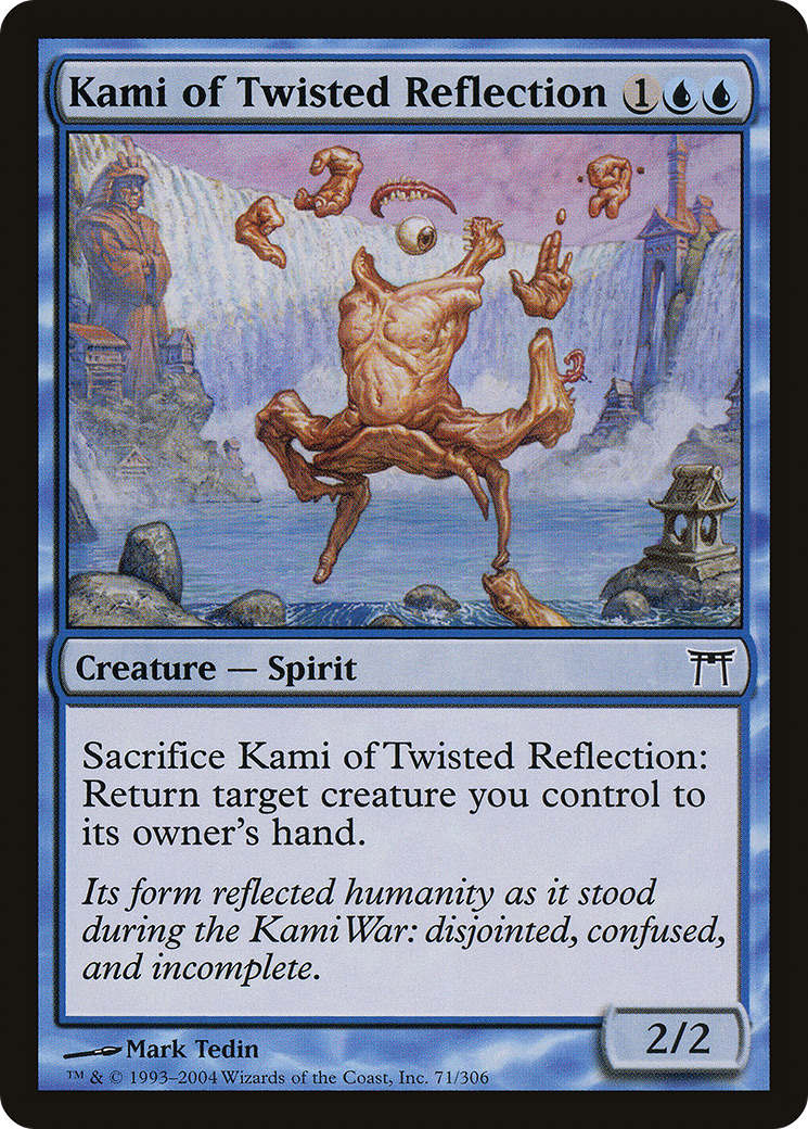 Kami of Twisted Reflection (CHK-071) [Champions of Kamigawa] MTG Single Wizards of the Coast