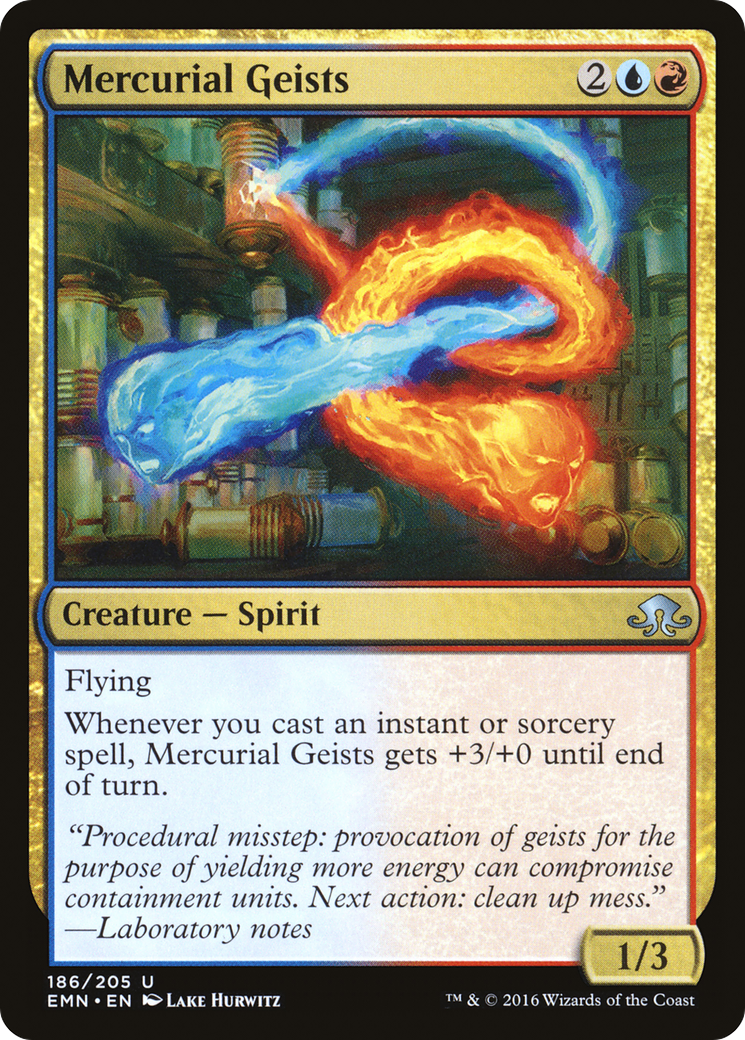 Mercurial Geists (EMN-186) [Eldritch Moon] MTG Single Wizards of the Coast
