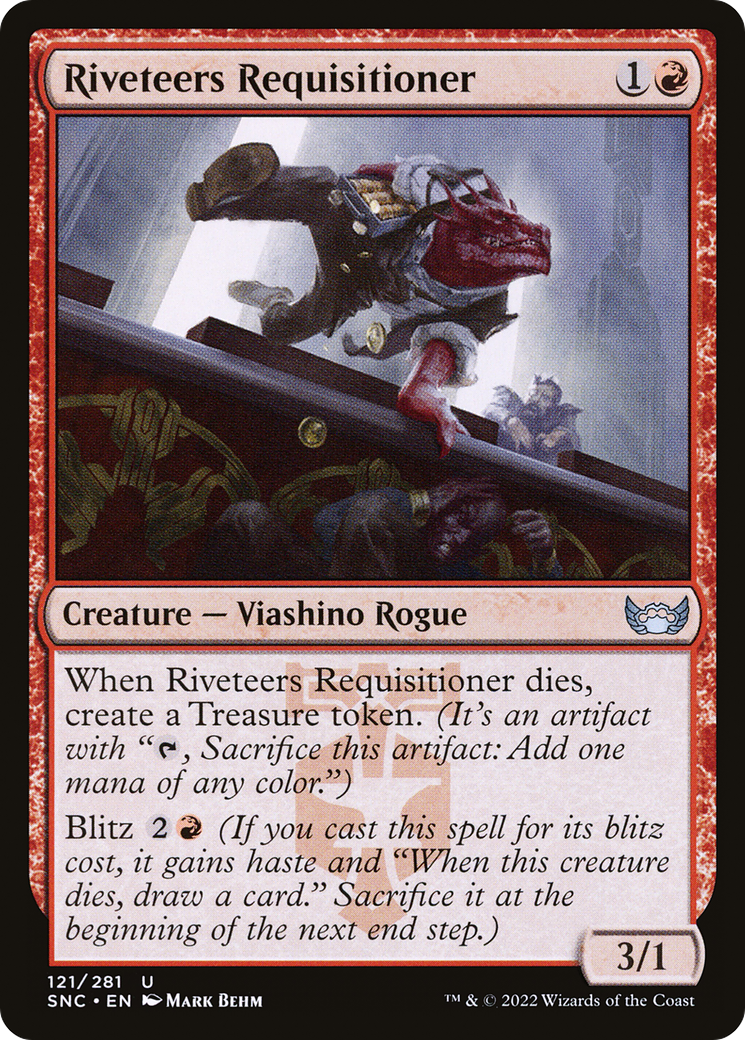 Riveteers Requisitioner (SNC-121) [Streets of New Capenna] MTG Single Wizards of the Coast