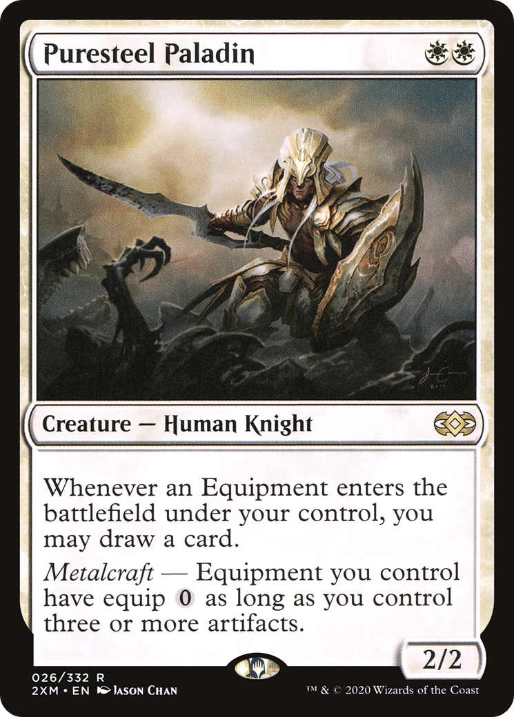 Puresteel Paladin (2XM-026) [Double Masters] MTG Single Wizards of the Coast