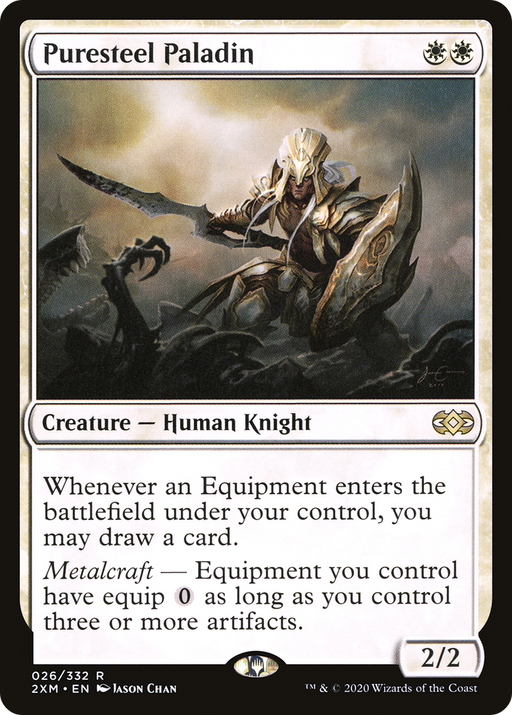 Puresteel Paladin (2XM-026) [Double Masters] MTG Single Wizards of the Coast