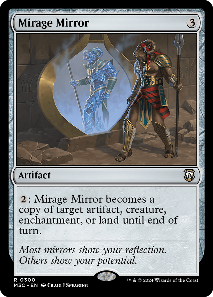 Mirage Mirror (M3C-300) [Modern Horizons 3 Commander] MTG Single Wizards of the Coast
