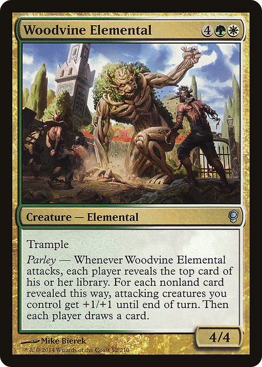 Woodvine Elemental (CNS-052) [Conspiracy] MTG Single Wizards of the Coast